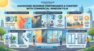 Read more about the article Window Film for Commercial Properties: A Smart Investment for Modern Businesses